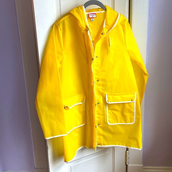 Hunter for Target Jackets & Coats Hunter Brand For Target Yellow Rain Slicker Size M Poshmark